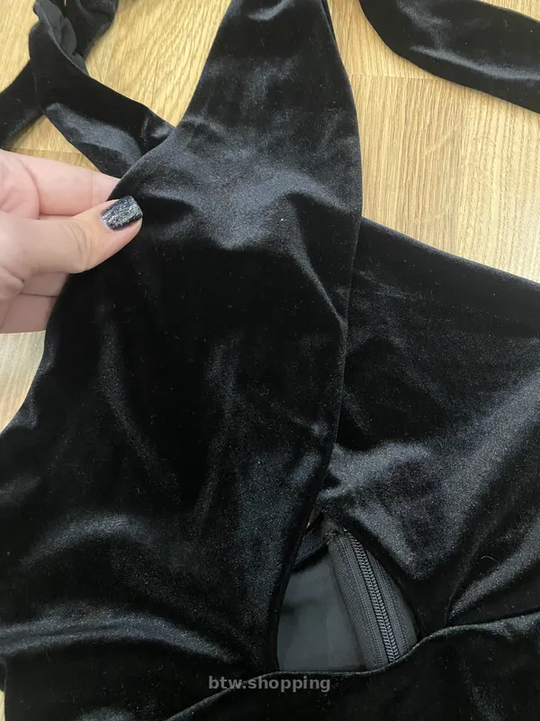 Сукня велюрова міні bershka - btw.shopping