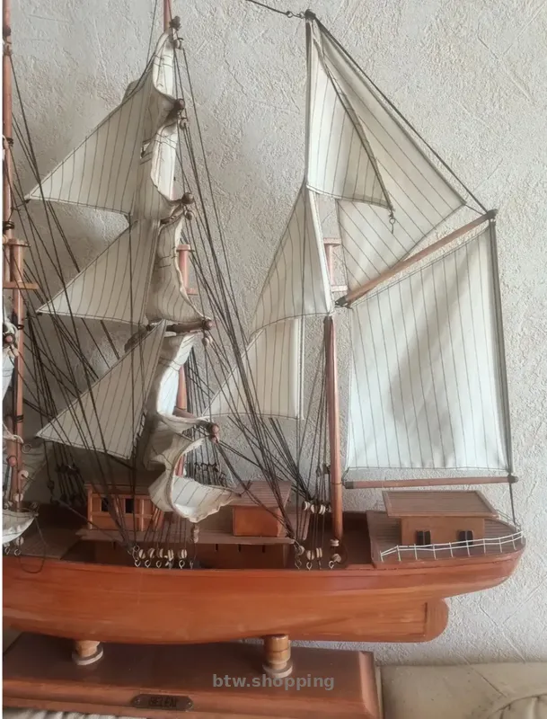 Деревянный парусник 90×75 - btw.shopping
