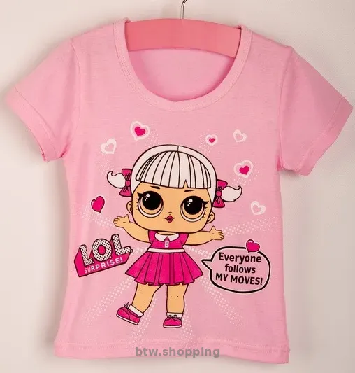 Футболки Lol для дівчинки  - нові - btw.shopping