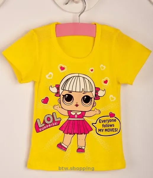 Футболки Lol для дівчинки  - нові - btw.shopping