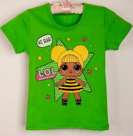 Футболки Lol для дівчинки  - нові - btw.shopping