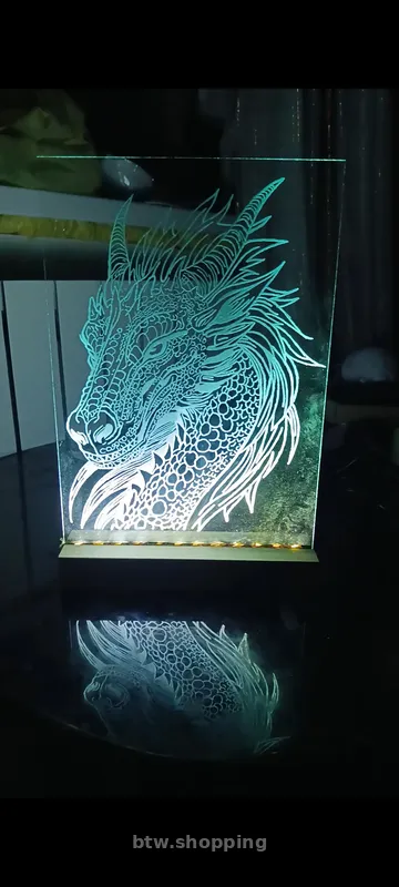 Портрети та картини вирізані на склі - btw.shopping