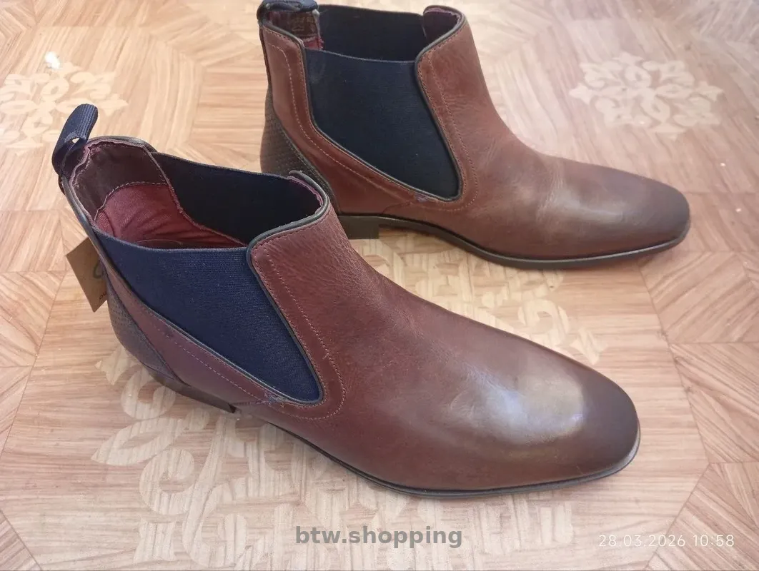 Шкіряні якісні чоловічі чоботи фірми Pod - btw.shopping