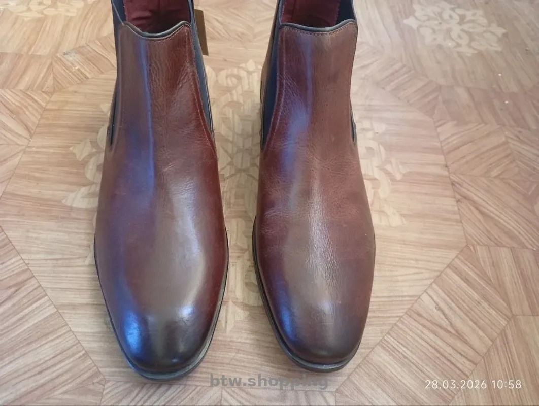 Шкіряні якісні чоловічі чоботи фірми Pod - btw.shopping