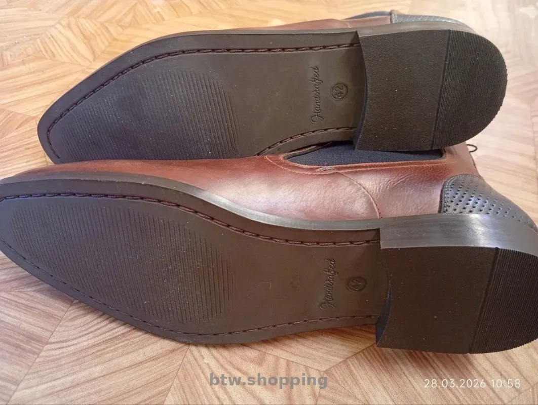 Шкіряні якісні чоловічі чоботи фірми Pod - btw.shopping