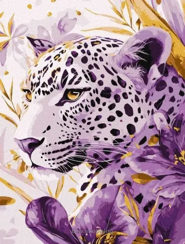 Картина за номерами розмальована