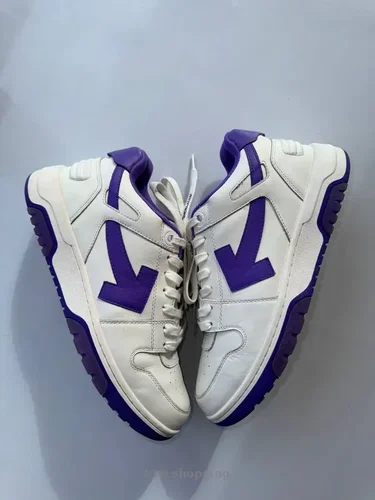Кроссовки Off-White Out Of Office White Purple (original)