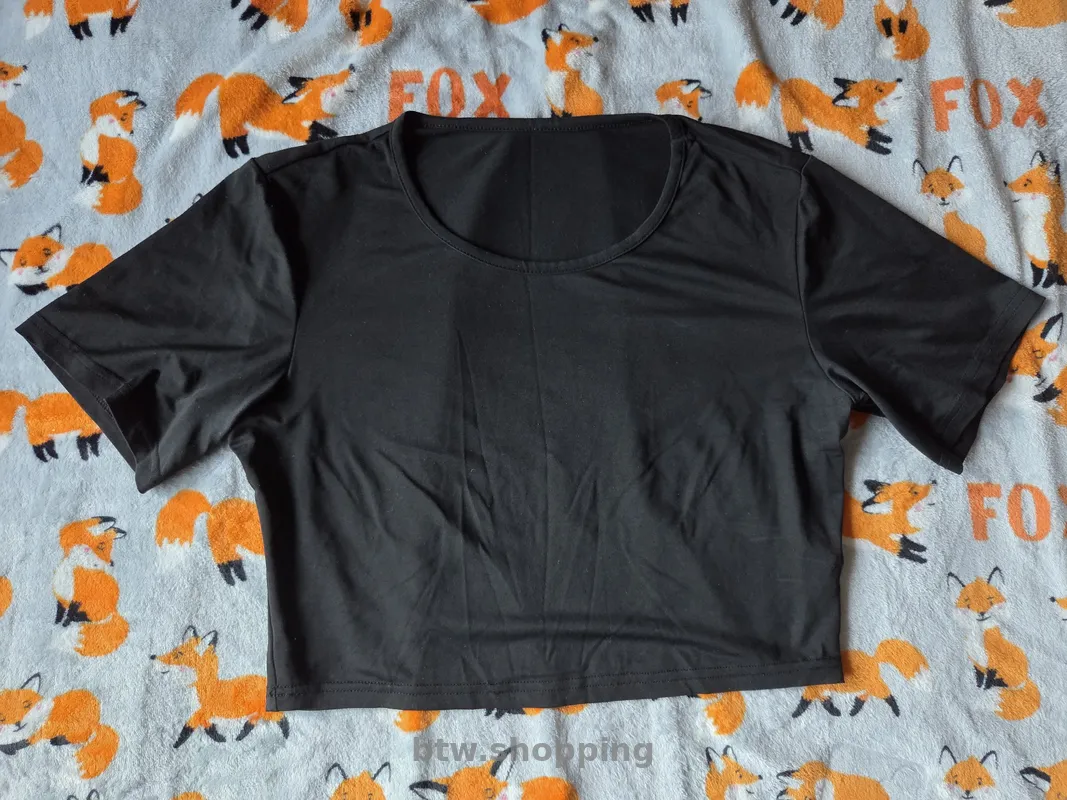 оверсайз кроп-топ - btw.shopping