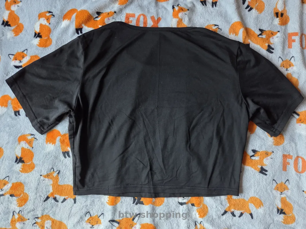 оверсайз кроп-топ - btw.shopping