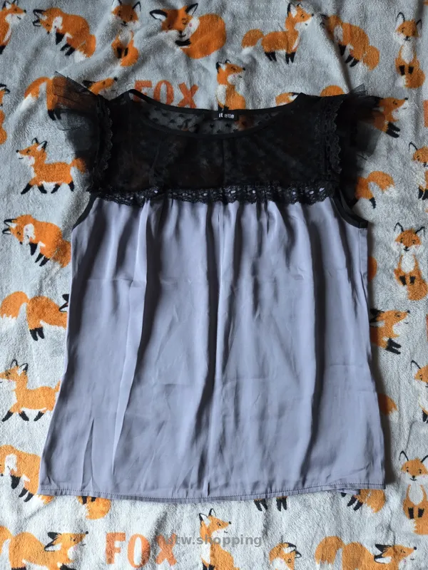 футболка без рукавів з сіточкою - btw.shopping