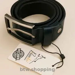 Чоловічий шкіряний ремінь