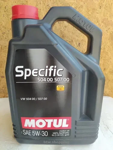 Масло 5W-30 Motul SPECIFIC 504/507 5л (оригинал, не вскрыто)