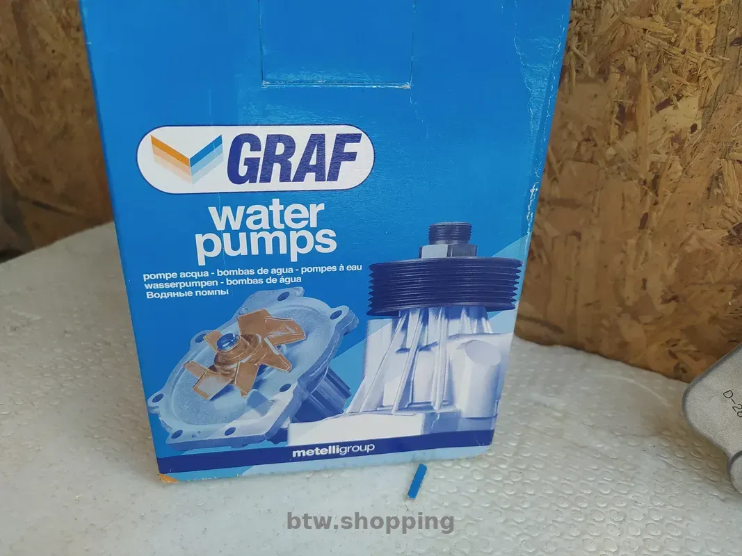 Помпа (водяной насос) GRAF PA1283 Hyundai / Kia (новая, аналог) - btw.shopping