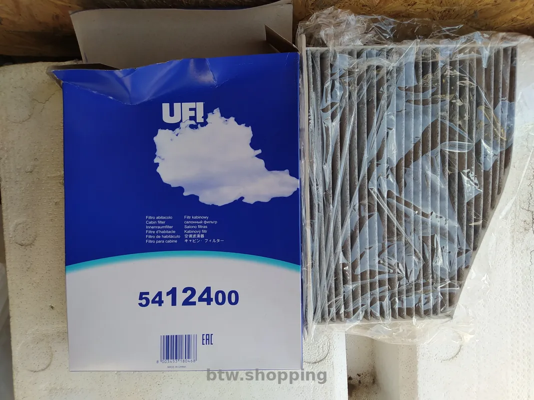 Фільтр салону UFI 54.124.00 - btw.shopping