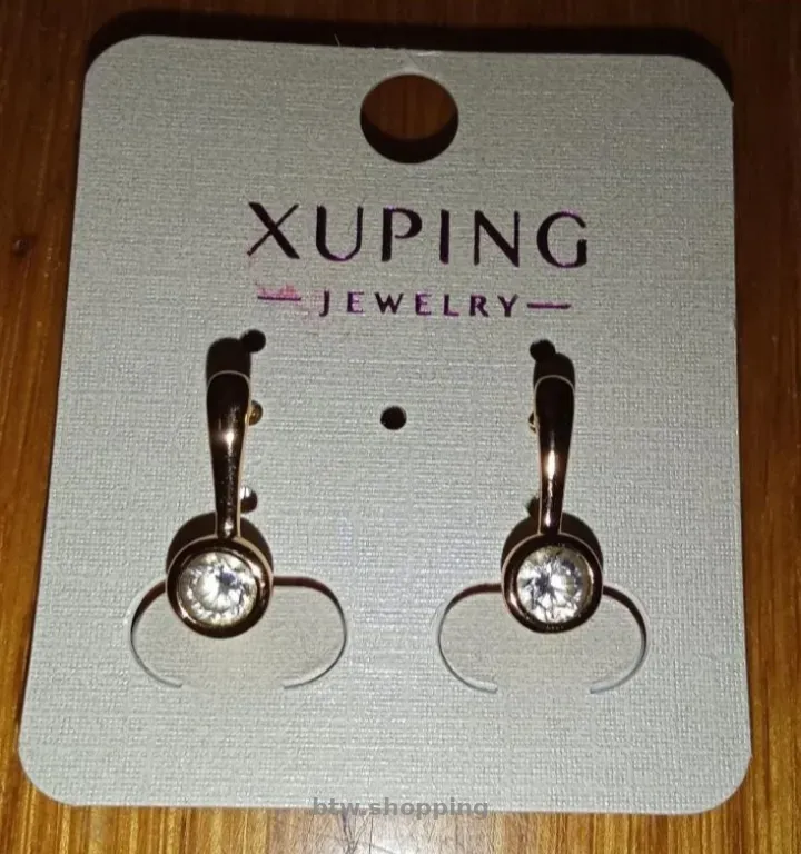 Сережки Б/У біжутерія Xuping - btw.shopping