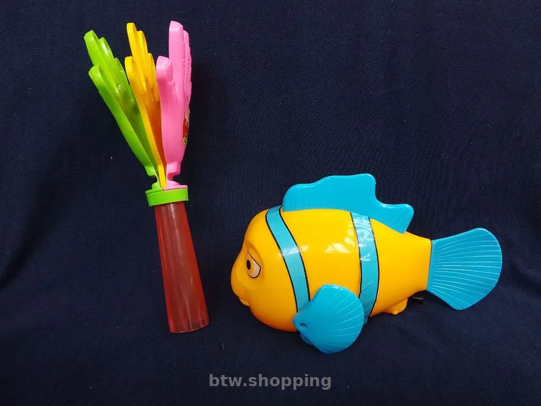 Дитяча іграшка Рибка Клоун + (ПОДАРУНОК). - btw.shopping