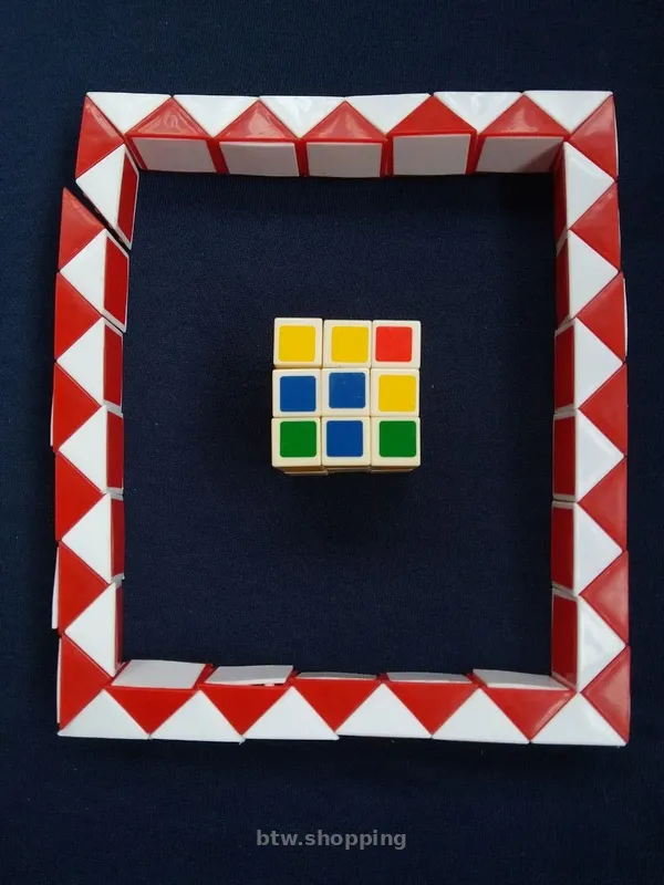 Гра-головоломка Кубика Рубіка Змійка Велика + (ПОДАРУНОК) - btw.shopping