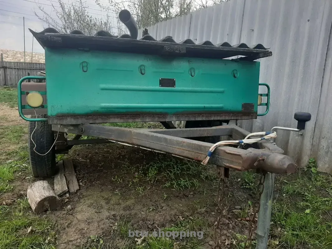 Причіп Б/В з документами (Посилені ресори 5 листів) - btw.shopping