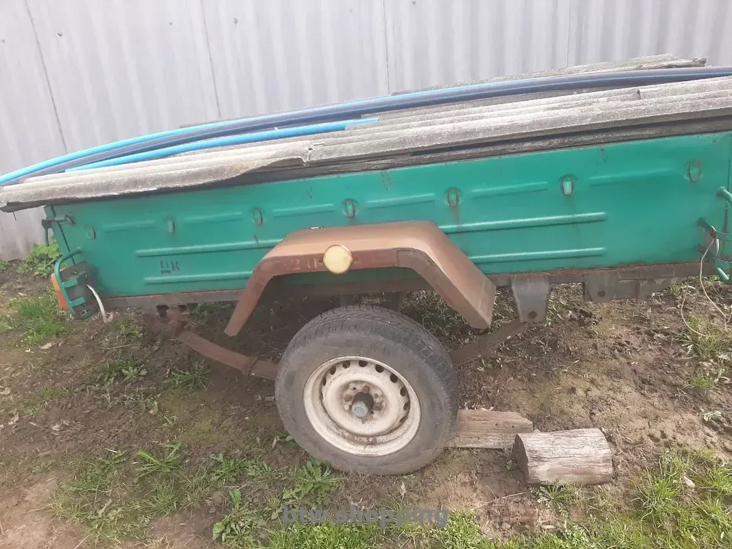 Причіп Б/В з документами (Посилені ресори 5 листів) - btw.shopping