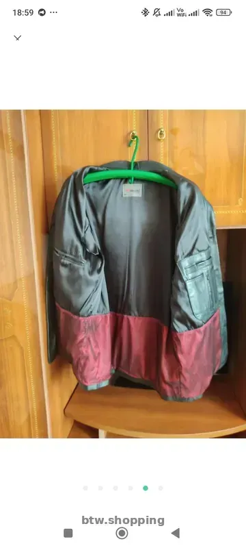 Продам кожаний кардиган/куртку - btw.shopping