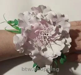 Бутон'єрка, квітковий браслет на руку  - нове - btw.shopping