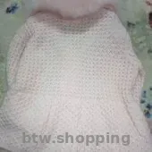 Кофтинка  з комірцем,  персикова   -  вживане - btw.shopping