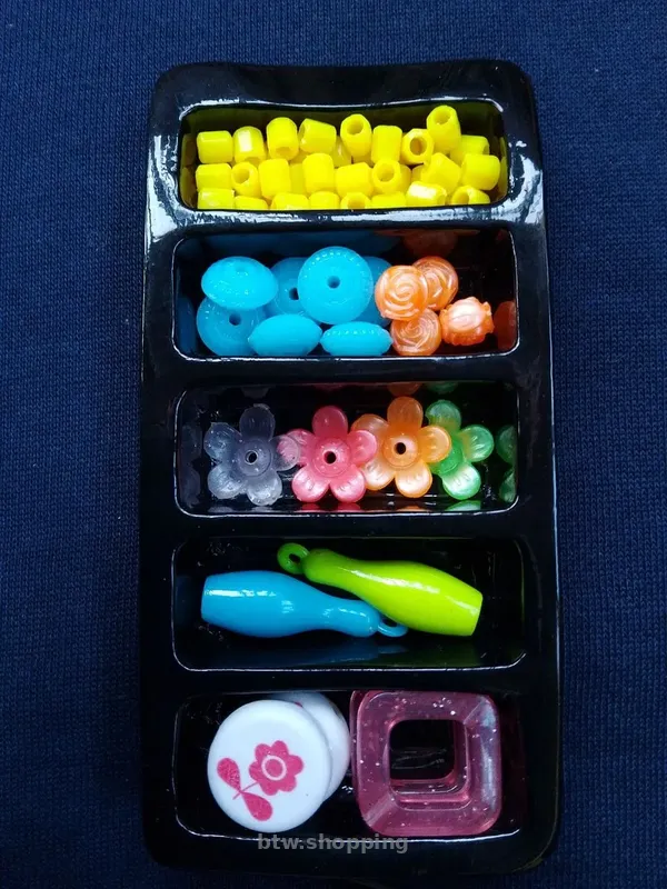 Набір намистин для рукоділля (мікс форм і кольорів) - btw.shopping