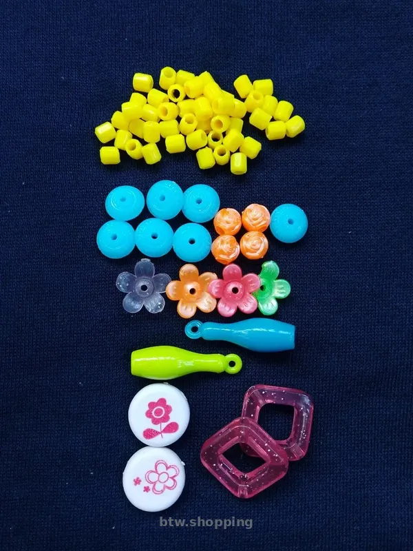 Набір намистин для рукоділля (мікс форм і кольорів) - btw.shopping