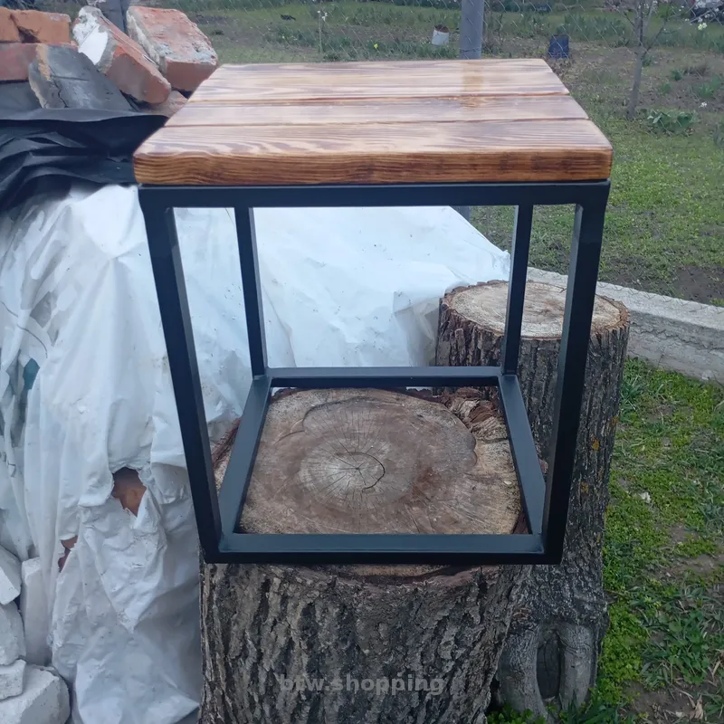 Стильний столик LOFT | Ручна робота | В наявності - btw.shopping