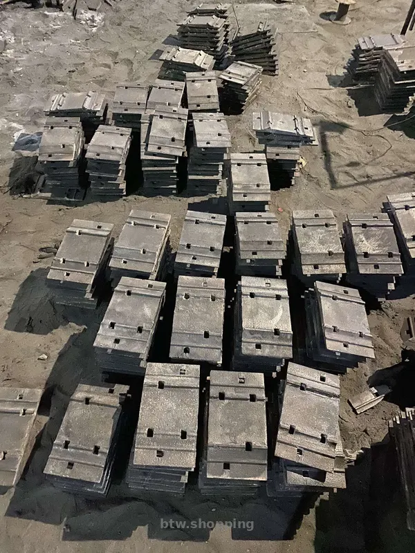 Нові, литі залізничні підкладки типу Д50 - btw.shopping