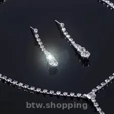 Весільний, вечірній набір прикрас   -    новий - btw.shopping