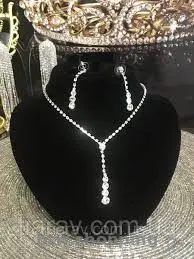 Весільний, вечірній набір прикрас   -    новий - btw.shopping