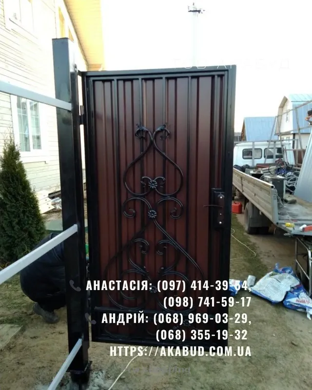 Металоконструкції під ключ | Ворота, навіси, забори, МАФ - btw.shopping