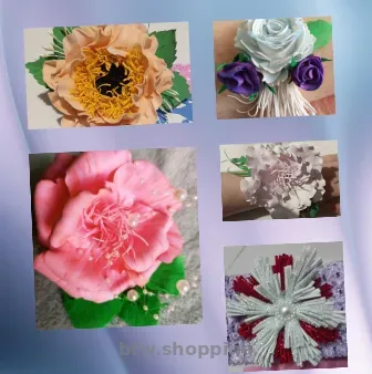 Квітковий браслет,  бутон'єрка  на руку(на випускний,   вечірку ...)