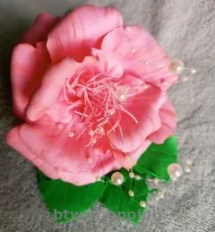 Квітковий браслет,  бутон'єрка  на руку(на випускний,   вечірку ...) - btw.shopping