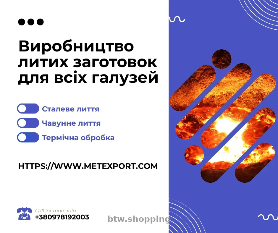 Литі сталеві та чавунні колеса від виробника - btw.shopping