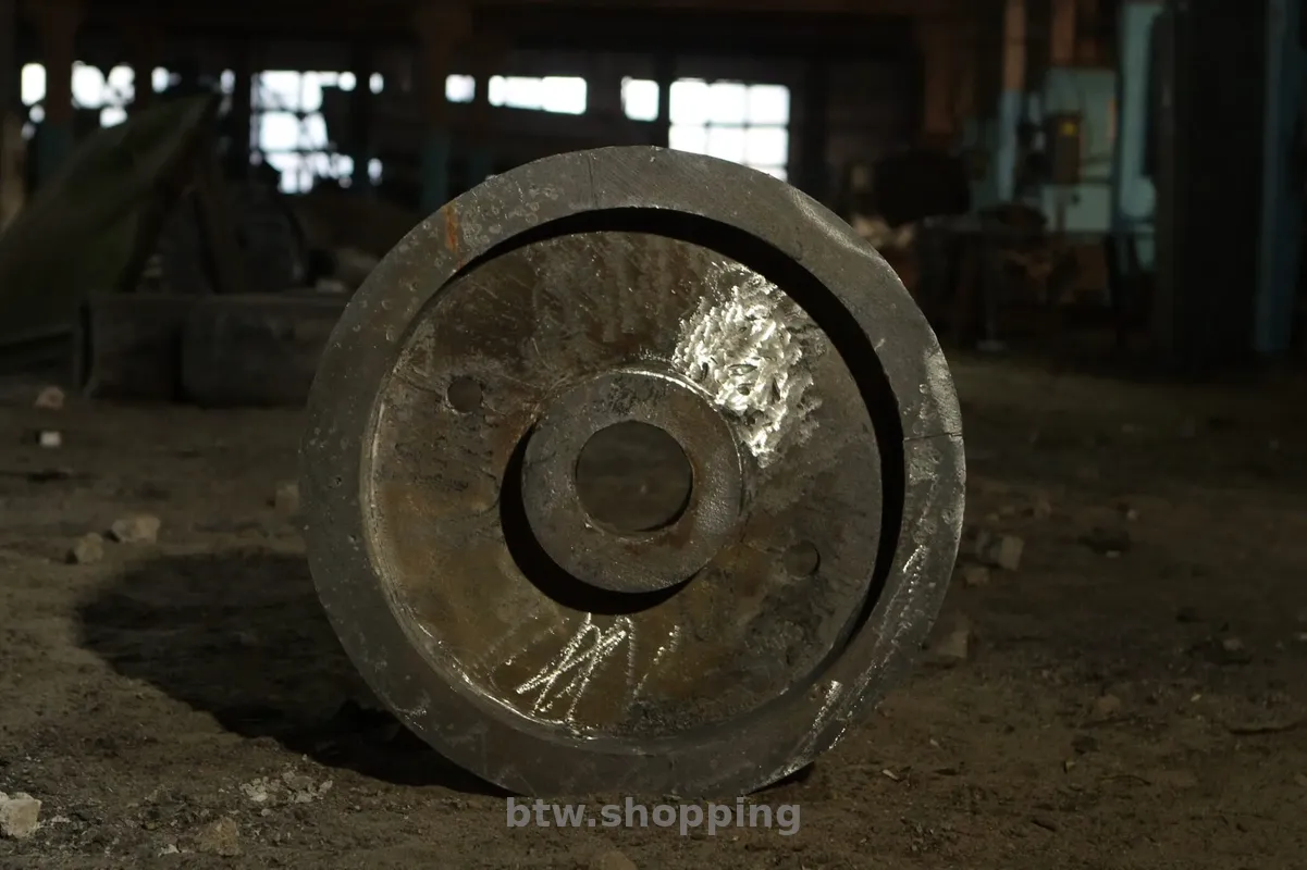 Литі сталеві та чавунні колеса від виробника - btw.shopping