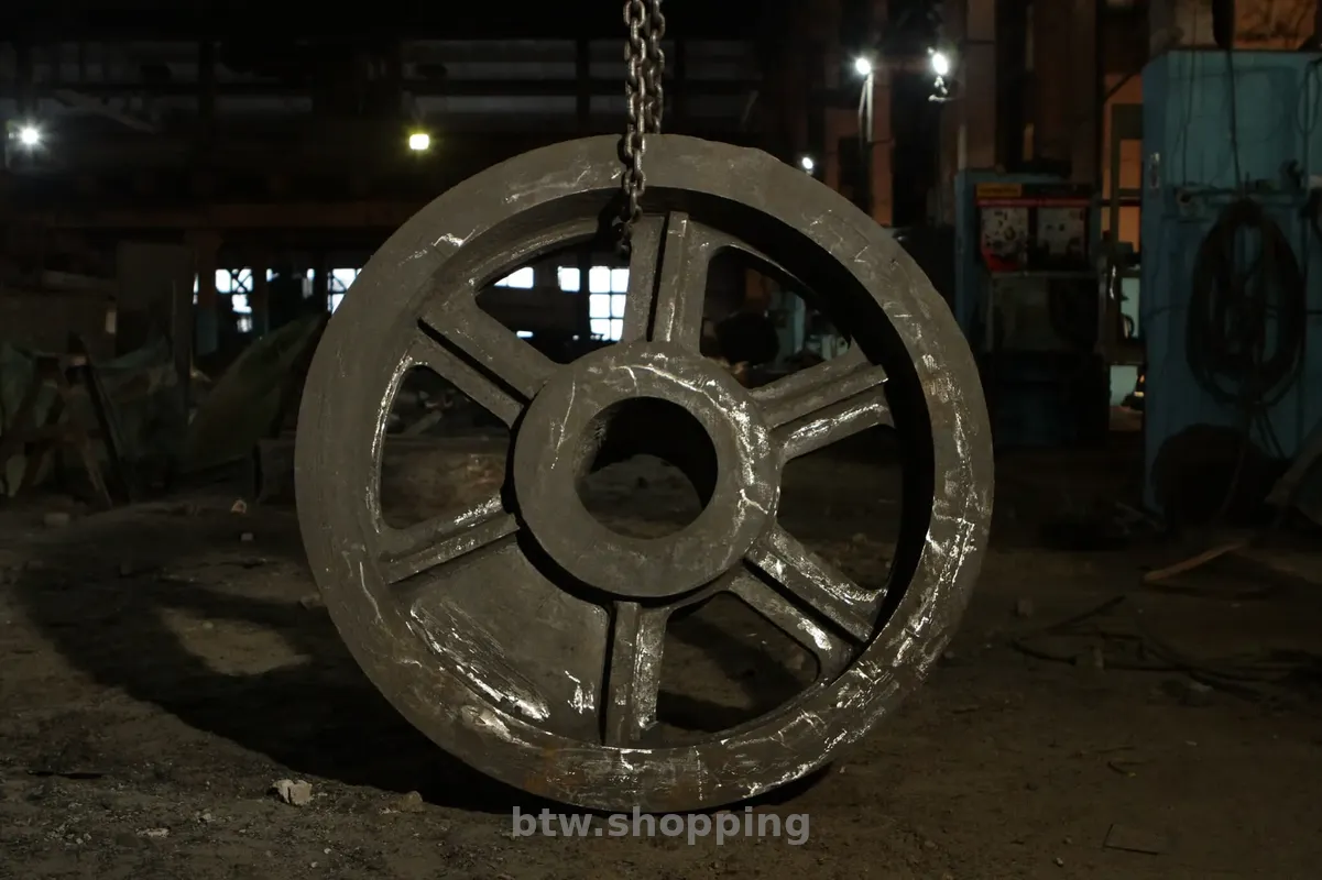 Литі сталеві та чавунні колеса від виробника - btw.shopping