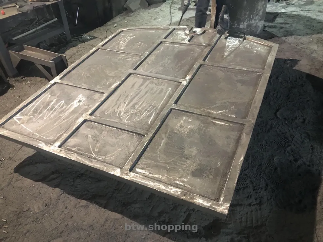 Литі сталеві та чавунні плити від виробника - btw.shopping