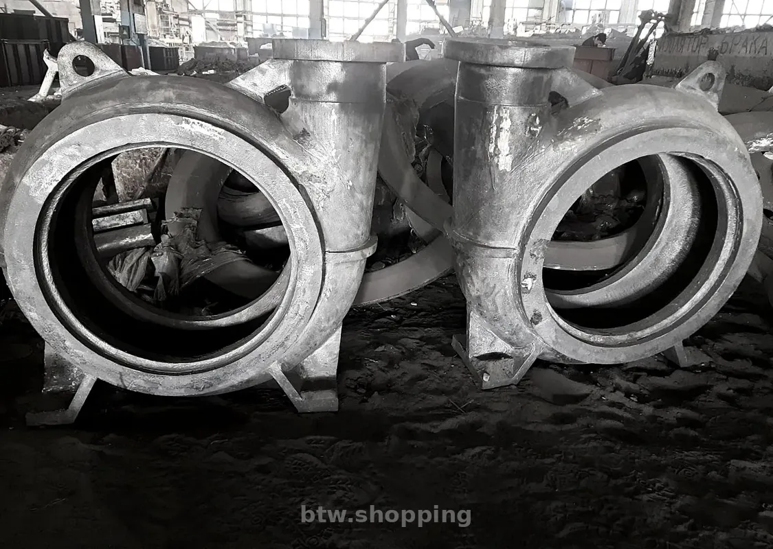 Корпус насоса типу «равлик», лиття за вашим технічним завданням - btw.shopping