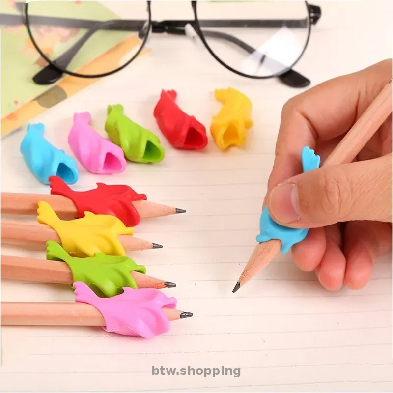 Дельфін - коректор (силіконова насадка на ручку, олівець) - btw.shopping