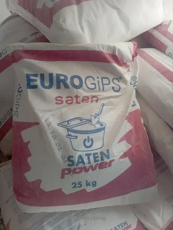 Продається фінішна шпаклівка EUROgips SATEN (25кг) - btw.shopping