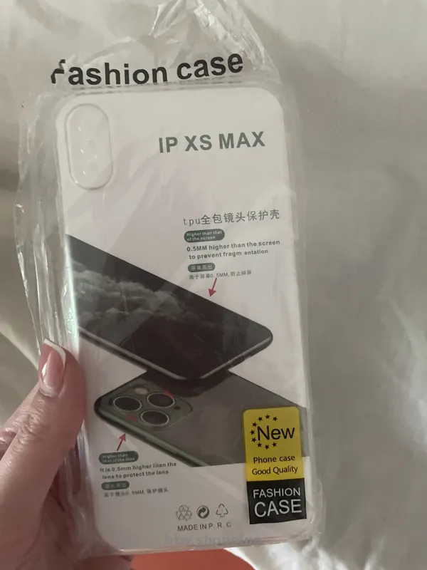 Прозорий чохол на iPhone/Новий/Силіконовий - btw.shopping