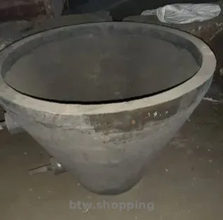 Промислові тиглі, ливарне виготовлення на замовлення - btw.shopping