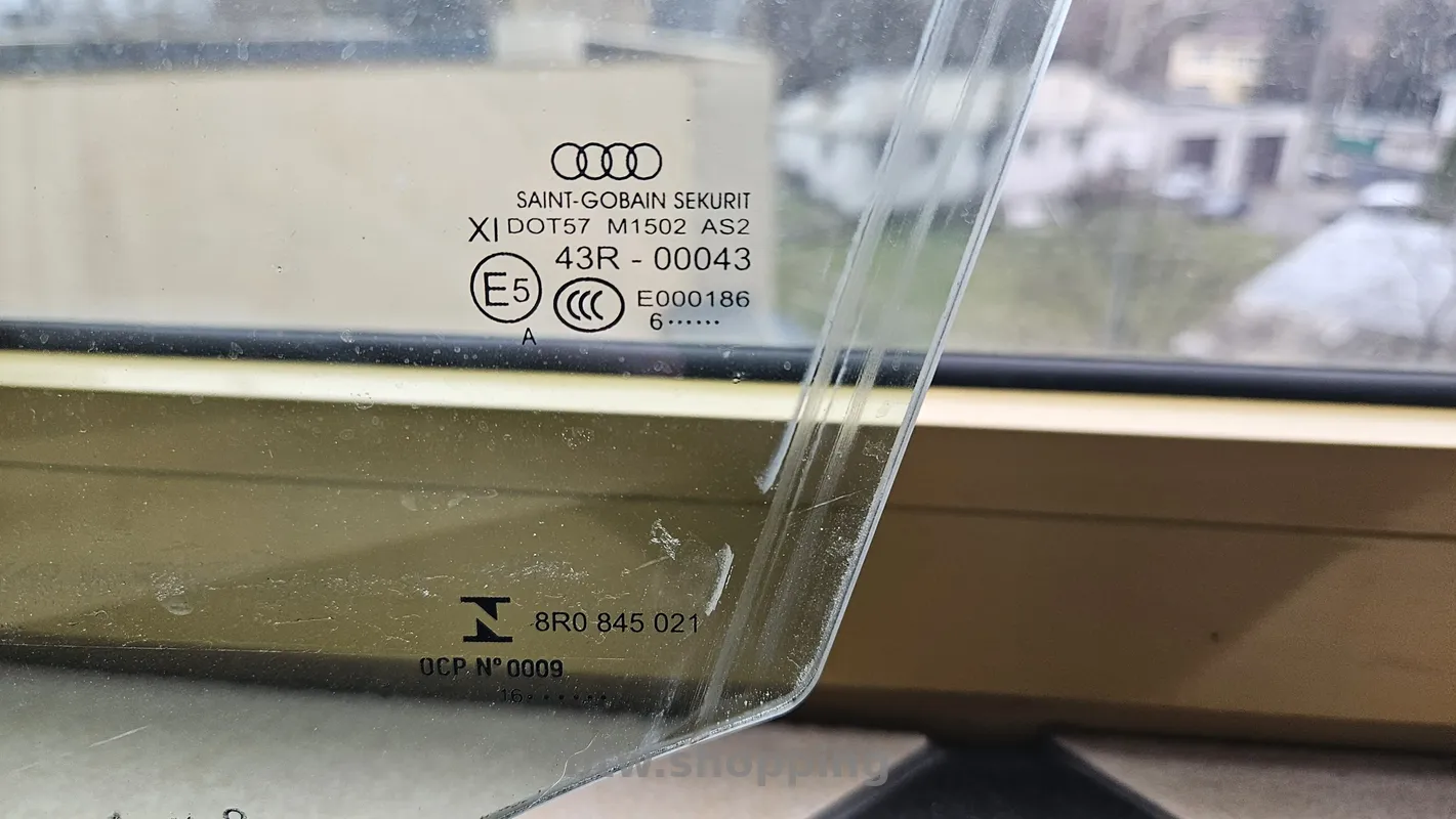 Подвійне бокове скло Audi Q5 (8R0845021 8R0845022) - btw.shopping
