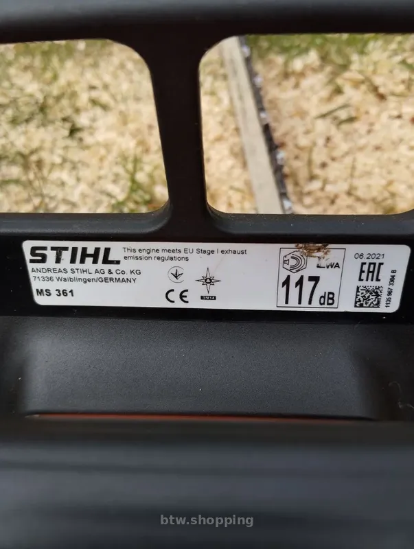 Бензопила Stihl ms361 - btw.shopping