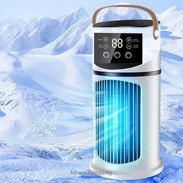 ❄️ Міні кондиціонер 4в1 з зволожувачем повітря NEW | USB - btw.shopping