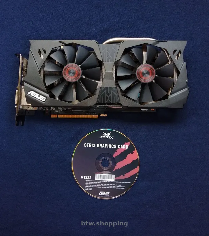 Відеокарта ASUS STRIX GeForce GTX 970 4GB GDDR5 - btw.shopping