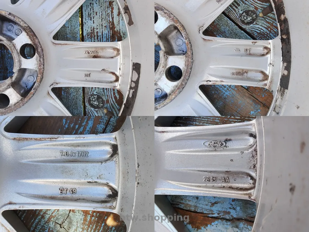 Диски r17 4x108 ET-49 Citroen/Ford/Audi/Mazda (2S4J-AA) - btw.shopping