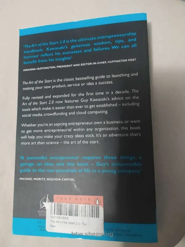 Бизнес литература The Art of the Start 2.0 - Guy Kawasaki КИЕВ - btw.shopping